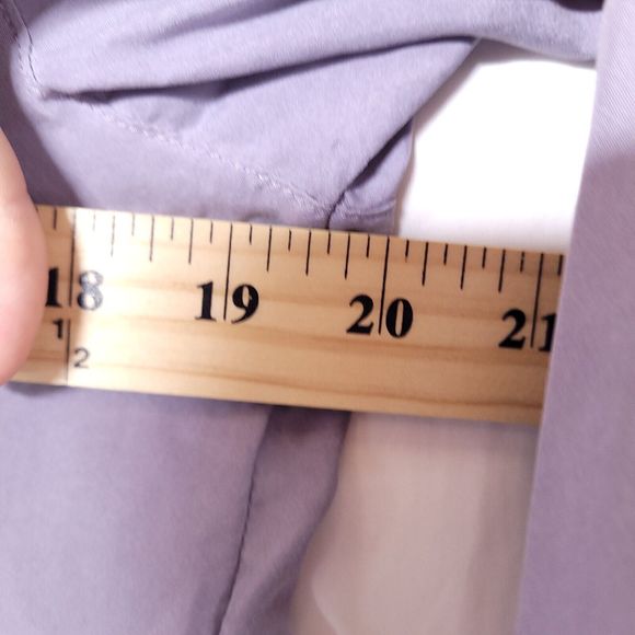 J Jill Shirt Womens Small Purple Silk Button Down Casual - Picture 8 of 11